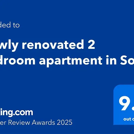 Newly Renovated 2 Bedroom In * Sofia